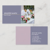 Modern Elegant Harmonic Colours Event Visitekaartje (Voorkant / Achterkant)