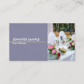 Modern Elegant Harmonic Colours Event Visitekaartje (Voorkant)