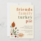 Modern Elegant Herfst najaar Thanksgiving Kaart (Voorkant)