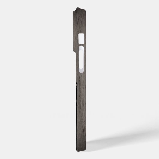 Modern elegant hout gepersonaliseerd - houten Case-Mate iPhone case (Achterkant / Links)