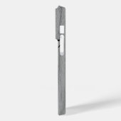 Modern elegant hout gepersonaliseerd - houten Case-Mate iPhone case (Achterkant / Links)