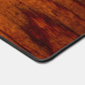 Modern Elegant Hout  Monogram Bureaumat (Hoek)