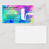 Modern Elegant Huis Schilderen Visitekaartje (Voorkant / Achterkant)