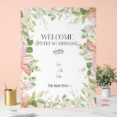 Modern Elegant Huwelijk Welkom Acryl Teken Acryl Bord (Huwelijk)