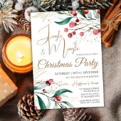 Modern Elegant Jingle & Mingle Kerstfeest Kaart