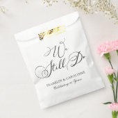 Modern Elegant Jubileum Vow Renewal Bedankzakje (Gezegeld)