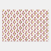 Modern Elegant | Kerstvakantie doedels Inpakpapier Vel (Voorkant 3)