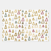 Modern Elegant | Kerstvakantie doedels Inpakpapier Vel (Voorkant)