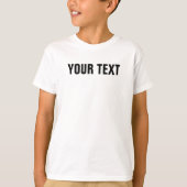 Modern Elegant Kinder Jongens Best Cool Groot Lett T-shirt (Voorkant)