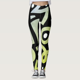 Modern Elegant Kleurrijk Stijlvol Groen Leggings