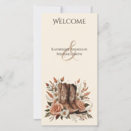 Modern Elegant Land Western- Bloemen