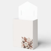 Modern Elegant Land Western- Bloemen Bedankdoosjes (Geopend)