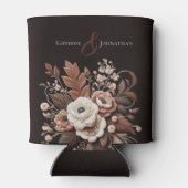 Modern Elegant Land Western- Bloemen Blikjeskoeler (Achterkant)