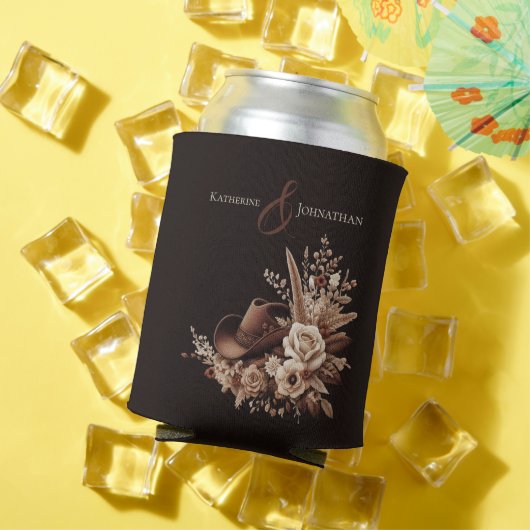 Modern Elegant Land Western- Bloemen Blikjeskoeler (Insitu Zomer)