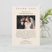 Modern Elegant Land Western- Bloemen Kaart (Staand voorkant)