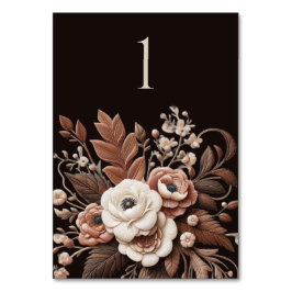 Modern Elegant Land Western- Bloemen Kaart