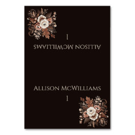 Modern Elegant Land Western- Bloemen Kaart