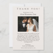 Modern Elegant Land Western- Bloemen Kaart (Voorkant)