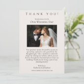 Modern Elegant Land Western- Bloemen Kaart (Staand voorkant)