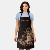 Modern Elegant Land Western- Bloemen Schort (Gedragen)