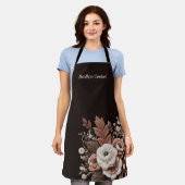 Modern Elegant Land Western- Bloemen Schort (Gedragen)