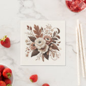 Modern Elegant Land Western- Bloemen Servet (Insitu)