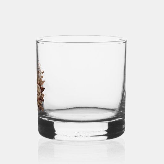 Modern Elegant Land Western- Bloemenbedrijf C Whisky Glas (Links)