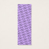 Modern Elegant Lavender Bijbelse Bladwijzer Mini Visitekaartjes (Achterkant)