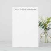 Modern Elegant Lavender - Speciaal verhaal Briefpapier (Staand voorkant)