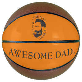 Modern Elegant Legendary Dad Vaderdag Basketbal
