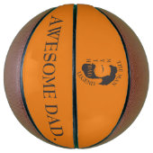 Modern Elegant Legendary Dad Vaderdag Basketbal (Verticaal)