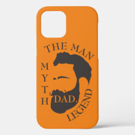 Modern Elegant Legendary Dad Vaderdag Case-Mate iPhone Case