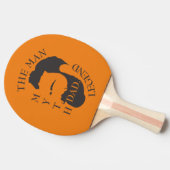 Modern Elegant Legendary Dad Vaderdag Tafeltennisbatje (Zijkant)