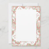 Modern Elegant Los Angeles City Skyline Kaart (Achterkant)