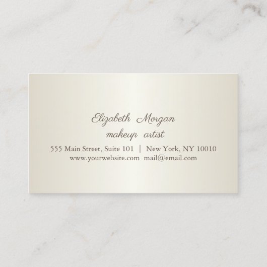 Modern Elegant, luchtig, hart Burgundy Agate Klantenkaartje (Achterkant)