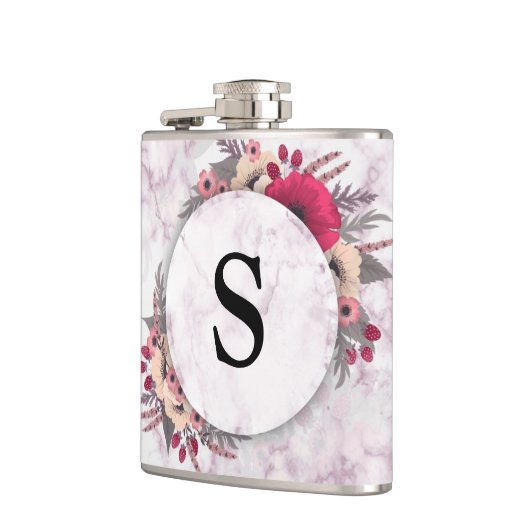 Modern Elegant Luxury Faux Glitter Hip Flask Heupfles (Links)