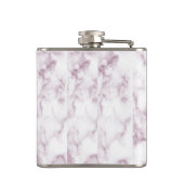 Modern Elegant Luxury Faux Glitter Hip Flask Heupfles (Achterkant)