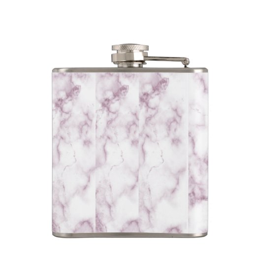 Modern Elegant Luxury Faux Glitter Hip Flask Heupfles (Achterkant)