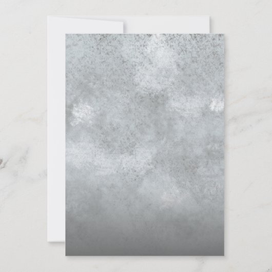 Modern Elegant Man 60ste verjaardagsfeest Kaart (Achterkant)