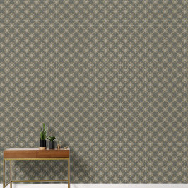 Modern Elegant Mandala Bloem Patroon Groen Behang