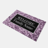 Modern Elegant Marble Welkom Deurmat (Schuin)