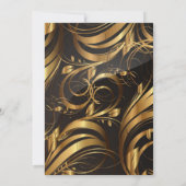 Modern Elegant Menu of Uitnodigingen (Achterkant)