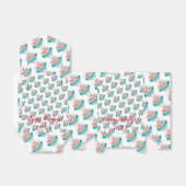 Modern Elegant Merry Feestdagen Bedankdoosjes (Uitgevouwen)