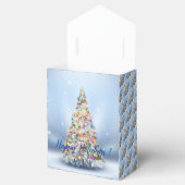 Modern Elegant Merry Feestdagen Bedankdoosjes (Geopend)