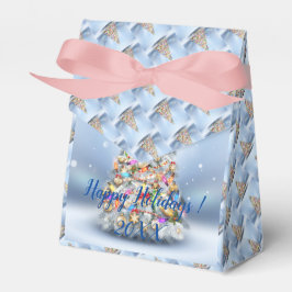 Modern Elegant Merry Feestdagen Bedankdoosjes