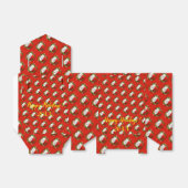 Modern Elegant Merry Feestdagen Bedankdoosjes (Uitgevouwen)