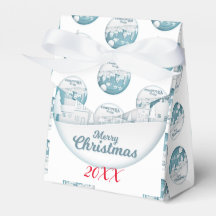 Modern Elegant Merry Feestdagen