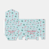 Modern Elegant Merry Feestdagen Bedankdoosjes (Uitgevouwen)