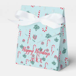 Modern Elegant Merry Feestdagen Bedankdoosjes