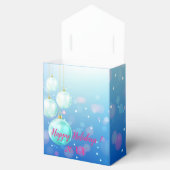 Modern Elegant Merry Feestdagen Bedankdoosjes (Geopend)